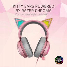 Słuchawki wokółuszne Razer Kraken Kitty Pink HiT