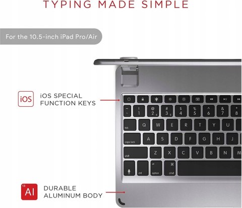 Klawiatura aluminiowa do Apple iPad Pro Air 10.5''