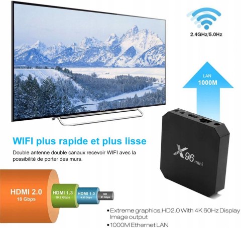 Odtwarzacz multimedialny X96 MINI Odtwarzacz multimedialny X96 MINI