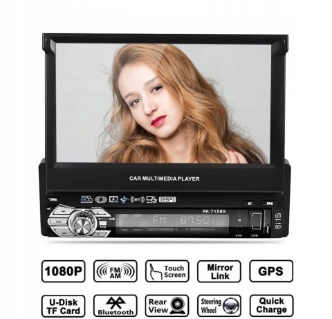 RADIO AUTORADIO 7'' RK-7158G BLUETOOTH USB GPS HIT RADIO AUTORADIO 7'' RK-7158G BLUETOOTH USB GPS HIT