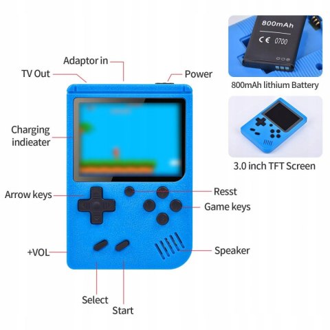 Etpark 400 przenośna konsola do gier w stylu retro