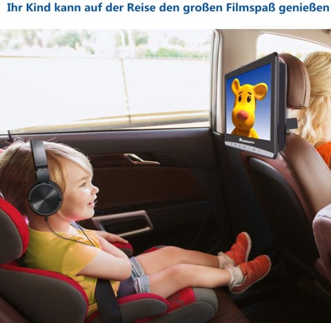 PRZENOŚNY ODTWARZACZ DVD NAVISKAUTO 12'' OKAZJA!