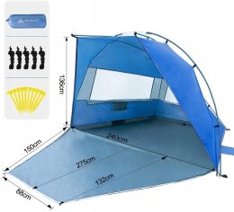 Forceatt UPF50 + namiot plażowy 2-3 osobowy GW FV
