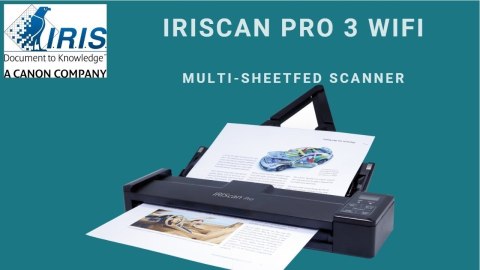 IRIS IRISCan Pro 3 WIFI Przenośny skaner FV23% !