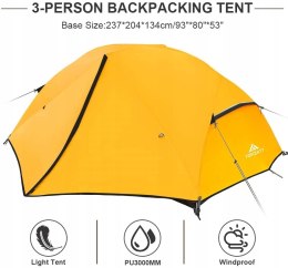Namiot ekspedycyjny Forceatt Tent 2-3 GW FV HiT!
