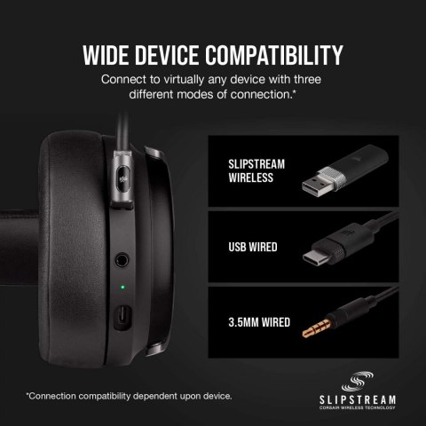 Słuchawki bezprzewodowe Corsair Virtuoso RGB Wlan!