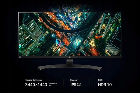 MONITOR LG 34WL750-B 34'' QHD HDMI BLACK OKAZJA!