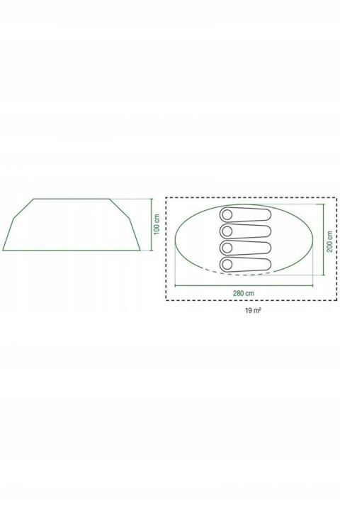 Namiot turystyczny Coleman Galiano 4 Pop Up GW FV!
