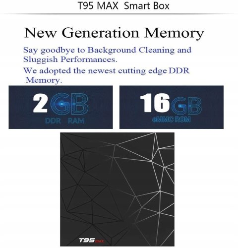 Odtwarzacz multimedialny H96 MAX 4GB RAM 64GB ROM!