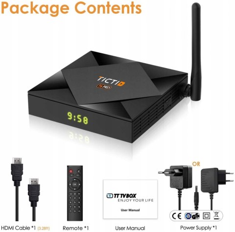 TV BOX TICTID T6 PRO ANDROID 10 4GB RAM 32GB ROM! TV BOX TICTID T6 PRO ANDROID 10 4GB RAM 32GB ROM!