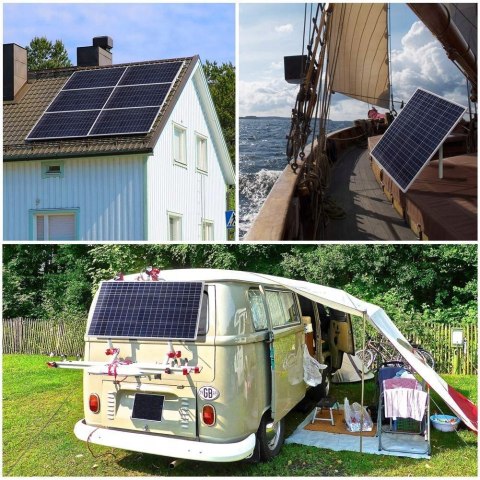 PANEL SŁONECZNY DOKIO 100W 12V SOLARNY OKAZJA HIT!