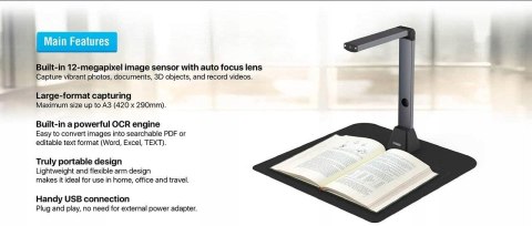 SKANER A3 OVERHEAD VIISAN VS12300F LED FV23 OKAZJA