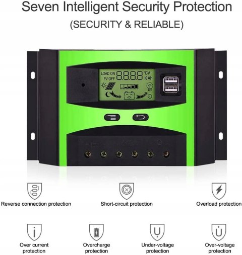 STEROWNIK GIARIDE 30A 24/12V REGULATOR ŁADOWANIA!