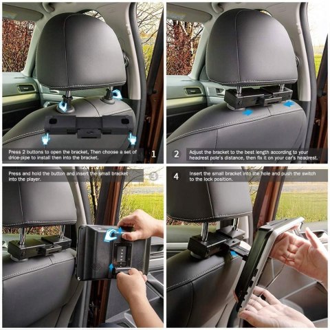 PRZENOŚNE DVD NBAUTO DUAL SCREEN 10,1'' BT OKAZJA!