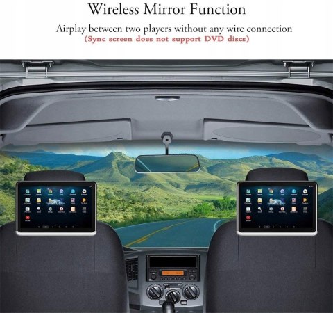 PRZENOŚNE DVD NBAUTO DUAL SCREEN 10,1'' BT OKAZJA!