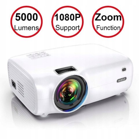 Projektor WiMius P30 FULL HD 5000LUMENÓW MEGA HIT!