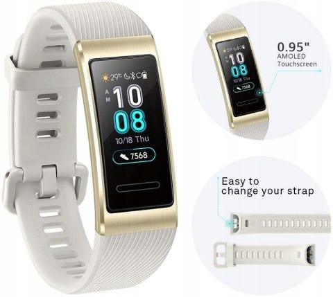 Smartband HUAWEI Band 3 Pro Gold FV GW MEGA HIT!