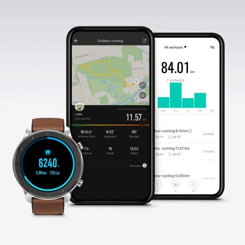 Smartwatch Amazfit GTR brązowy GW FV MEGA OKAZJA!