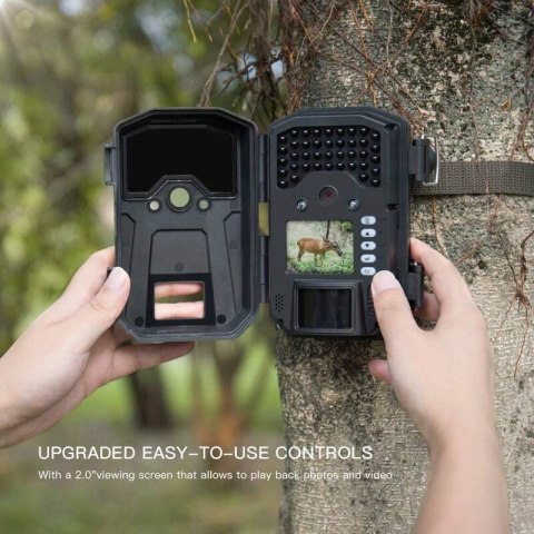 KAMERA LEŚNA APEMAN H55 20MP 1080P FOTOPUŁAPKA HIT KAMERA LEŚNA APEMAN H55 20MP 1080P FOTOPUŁAPKA HIT