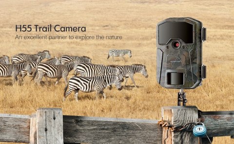 KAMERA LEŚNA APEMAN H55 20MP 1080P FOTOPUŁAPKA HIT KAMERA LEŚNA APEMAN H55 20MP 1080P FOTOPUŁAPKA HIT