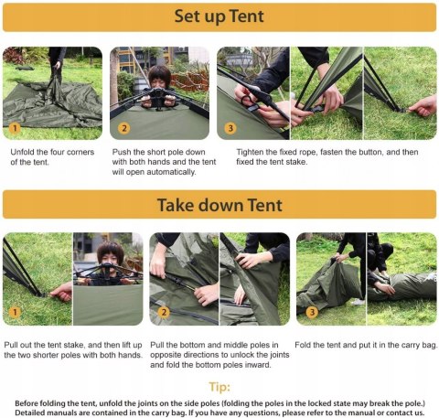 Namiot turystyczny BFULL Instant Pop Up 3os OKAZJA