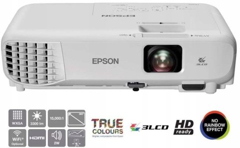 Projektor Epson EB-X05 3300ANSI XGA FV23% NOWY !