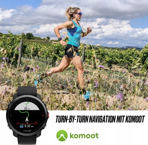 Zegarek sportowy POLAR Grit X czarny M/L GPS HiT