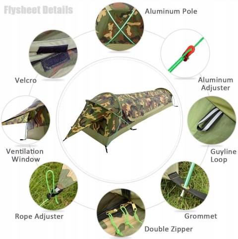 Namiot ekspedycyjny GEERTOP BIVVY GW FV MEGA HiT!