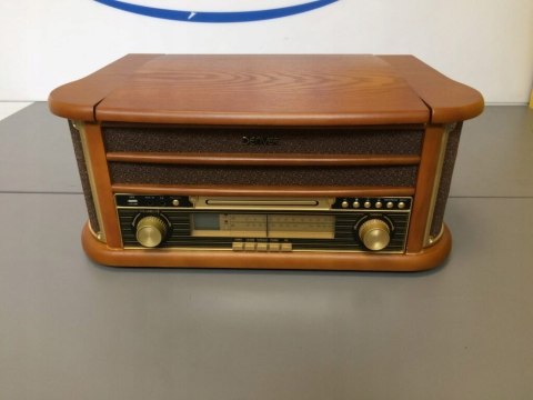 GRAMOFON DENVER MCR-50 CD USB RETRO WOOD OKAZJA!
