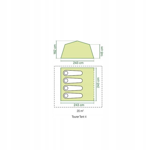 NAMIOT RODZINNY AUTOMAT Coleman Instant Tourer 4 NAMIOT RODZINNY AUTOMAT Coleman Instant Tourer 4