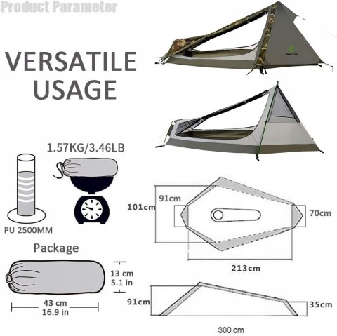Namiot ekspedycyjny GeerTop Blazer 1