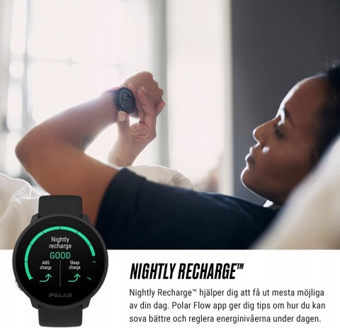 POLAR Unite Fitness Zegarek Sportowy Czarny FV GW!