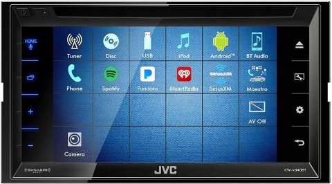 RADIO SAMOCHODOWE JVC KW-V340BT DVD USB OKAZJA!