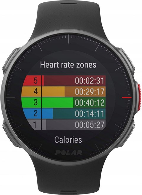 Zegarek sportowy Polar Vantage V r.M/L czarny FV Zegarek sportowy Polar Vantage V r.M/L czarny FV