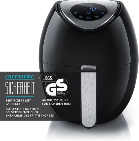 Frytkownica Beztłuszczowa Arendo FRYDAY 3,2l 1400W
