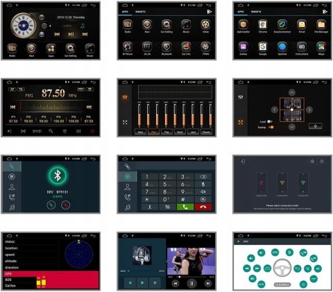 RADIO SAMOCHODOWE HIZPO AS081 FORD DVD BT OKAZJA!