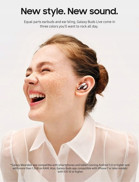 Słuchawki douszne Samsung Galaxy Buds Live GW FV!
