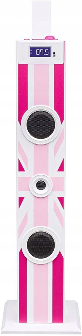 WIEŻA BIGBEN TW5 UNION JACK PINK USB MP3 OKAZJA!