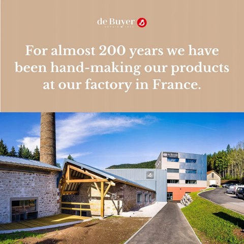 Miedziana patelnia rondelek De Buyer 3l 26cm HIT!