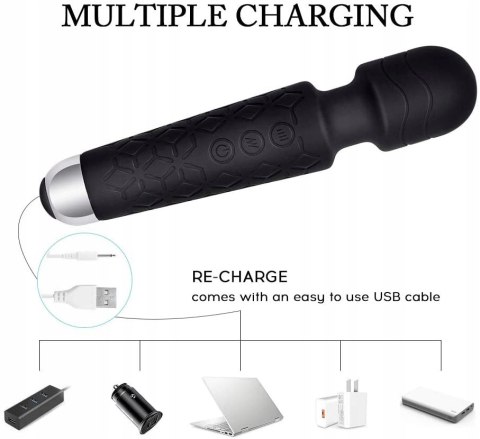 WIBRATOR YUECHAO DO ŁECHTACZKI CZARNY OKAZJA HIT!