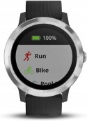 Zegarek sportowy Garmin Vivoactive 3 Srebrny GW FV