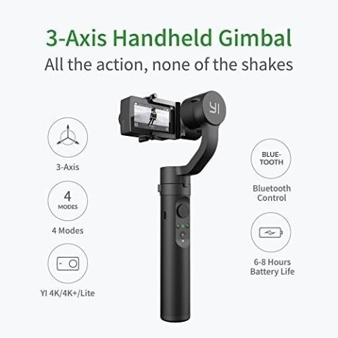 XIAOYI 3-osiowy Gimbal dla YI 4K, 4K +, Lite HIT! XIAOYI 3-osiowy Gimbal dla YI 4K, 4K +, Lite HIT!
