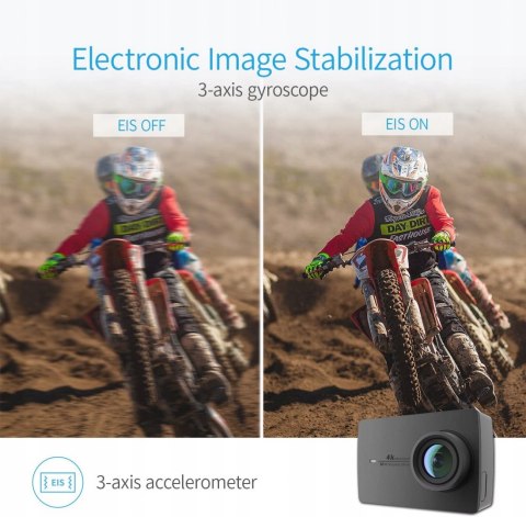 Kamera sportowa XIAOYI 4K+ I WODOODPORNY CASE KIT!