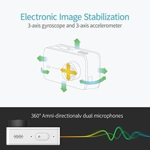 Kamera sportowa Xiaoyi Yi Action Camera Kit 4K UHD