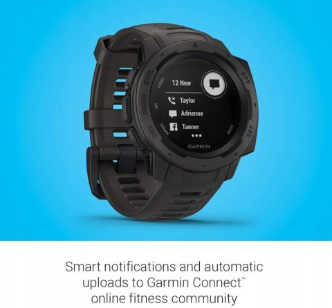 Zegarek sportowy Garmin Instinct GW FV MEGA OKAZJA