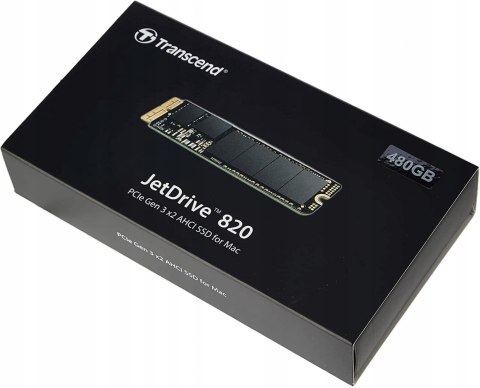 Dysk MAC SSD Transcend JetDrive 820 480GB GW FV !!