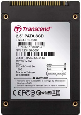 Dysk zewnętrzny Transcend PSD330 ATA SSD - 32GB