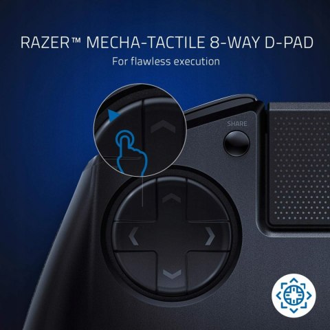 Pad przewodowy PS4 Razer Raion Fightpad czarny HIT Pad przewodowy PS4 Razer Raion Fightpad czarny HIT