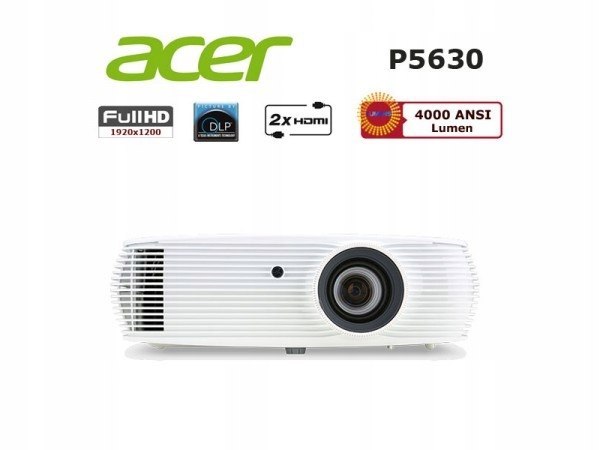 Projektor DLP Acer P5630 biały