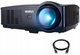 Projektor LED WiMiUS T4 czarny